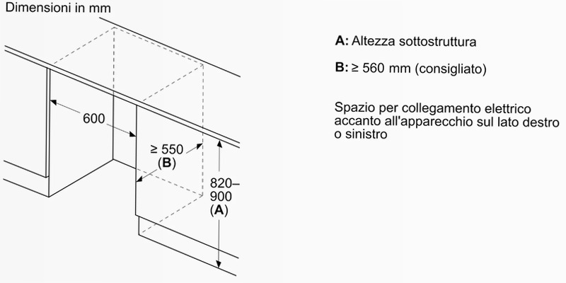 Freezer N 70 Built-Under 82 x 59.8 cm