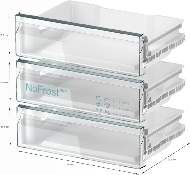 Freezer N 70 Built-Under 82 x 59.8 cm