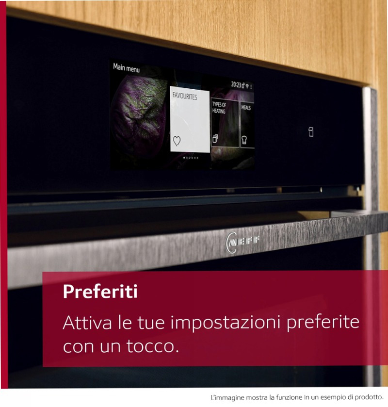 Forno da incasso compatto a vapore N 90