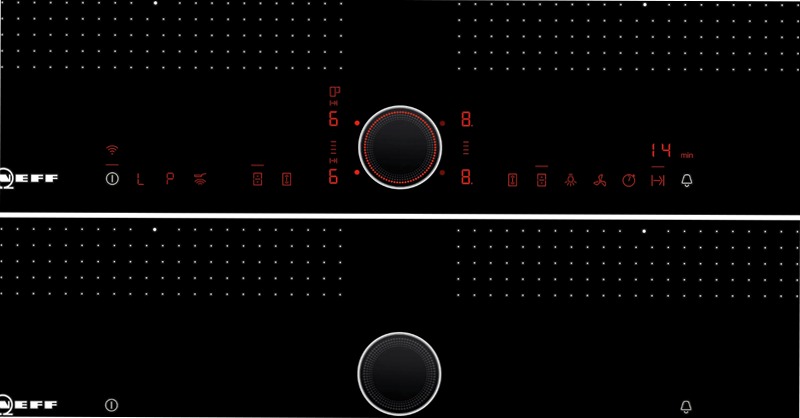 N 90 Piano Cottura a Induzione 60 cm Nero