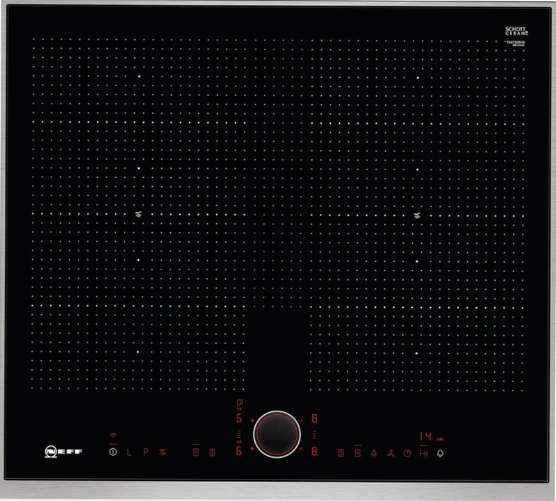 N 90 Piano Cottura a Induzione 60 cm Nero