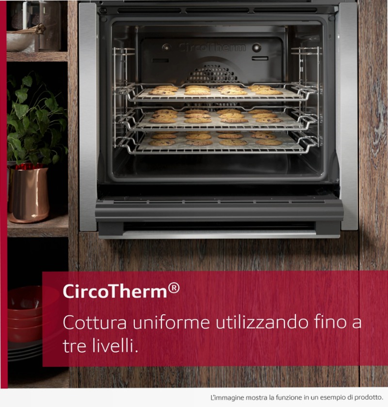 N 50 Forno da incasso 60 x 60 cm Acciaio inox