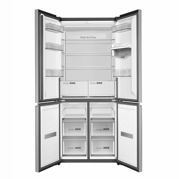 AKFR470/4P-TL SILVER Frigorigero 470 LT. No Frost Argento