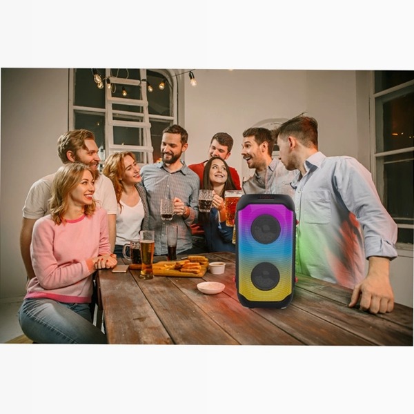 Party Speaker Bluetooth V5.0 Con Luci LED & Microfono 5w