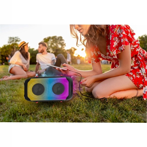 Party Speaker Bluetooth V5.0 Con Luci LED & Microfono 5w