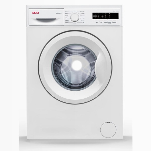 Lavatrice AQUA9004NV - 9 kg, 1000 giri/min, Classe D 1000rpm 9kg Nero Libera