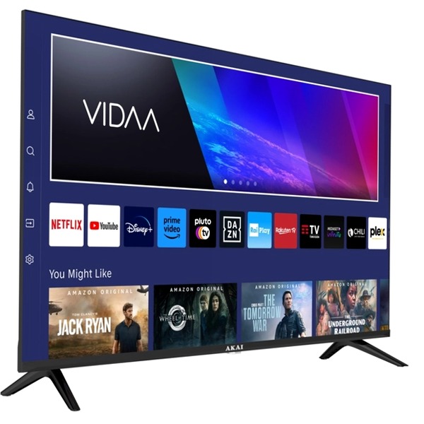 AKTV405QM FHD QLED - TV Akai Nero 100"