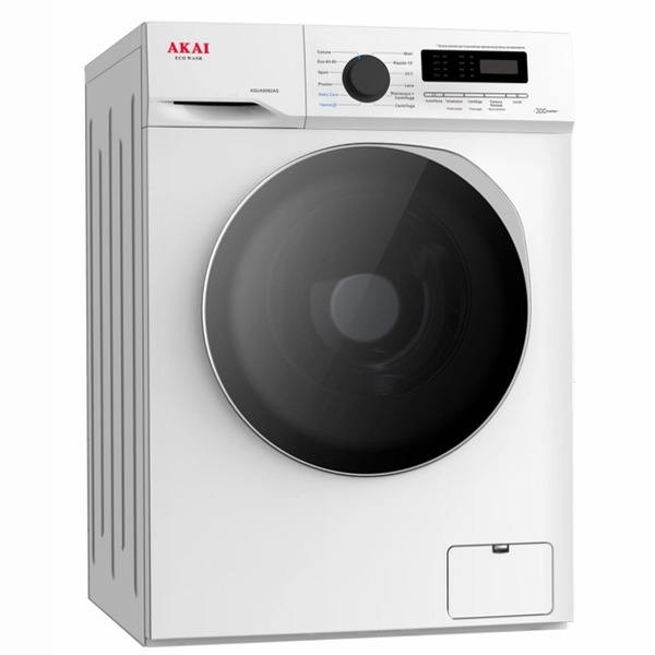 AQUA9060AS lavatrice 9 kg 1400 giri motore inverter con display classe A 1400rpm 9kg
