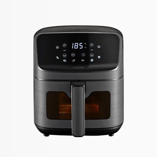 Air-Fryer500 Friggitrice ad aria 5Lt con Tecnologia Air Blast Nero