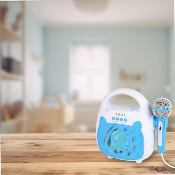 AKBT23 Mini KARAOKE - Microfono e Connessione Bluetooth 5w