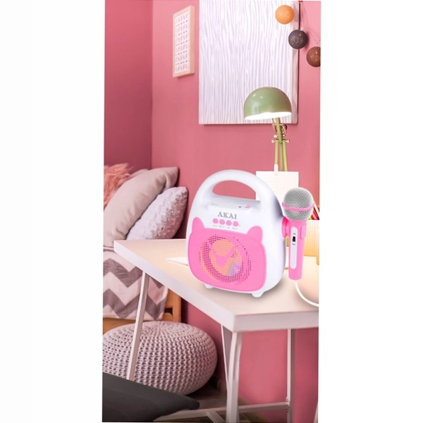 AKBT23 Mini KARAOKE - Microfono e Connessione Bluetooth 5w