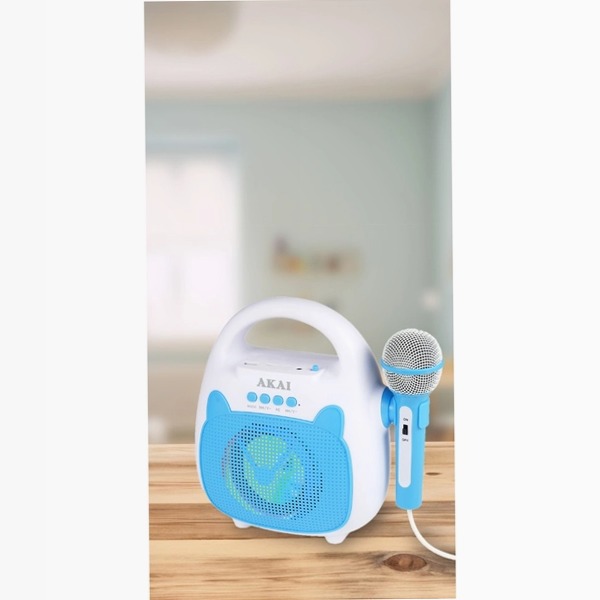AKBT23 Mini KARAOKE - Microfono e Connessione Bluetooth 5w