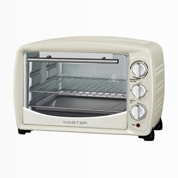 AKFE257 Forno Elettrico 26 LT. Stile Retro colore Crema