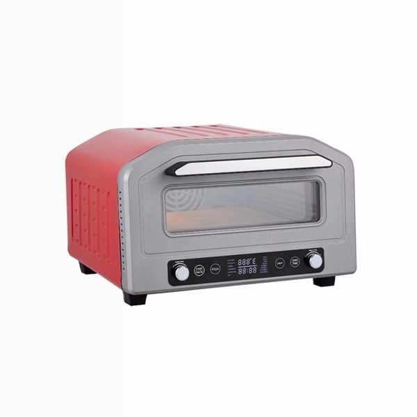 Forno Pizza Air-Fryer K-1717 - Multifunzione Rosso 400°C