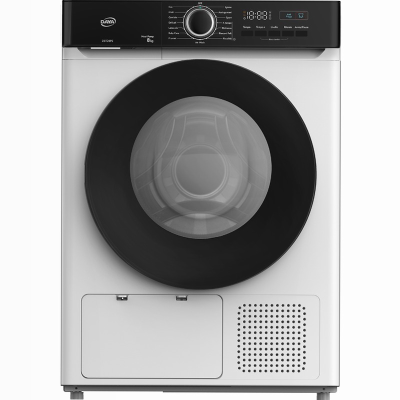 Asciugatrice Pompa di Calore | 8 Kg | Sensore Umidità | Programmi Automatici 8kg