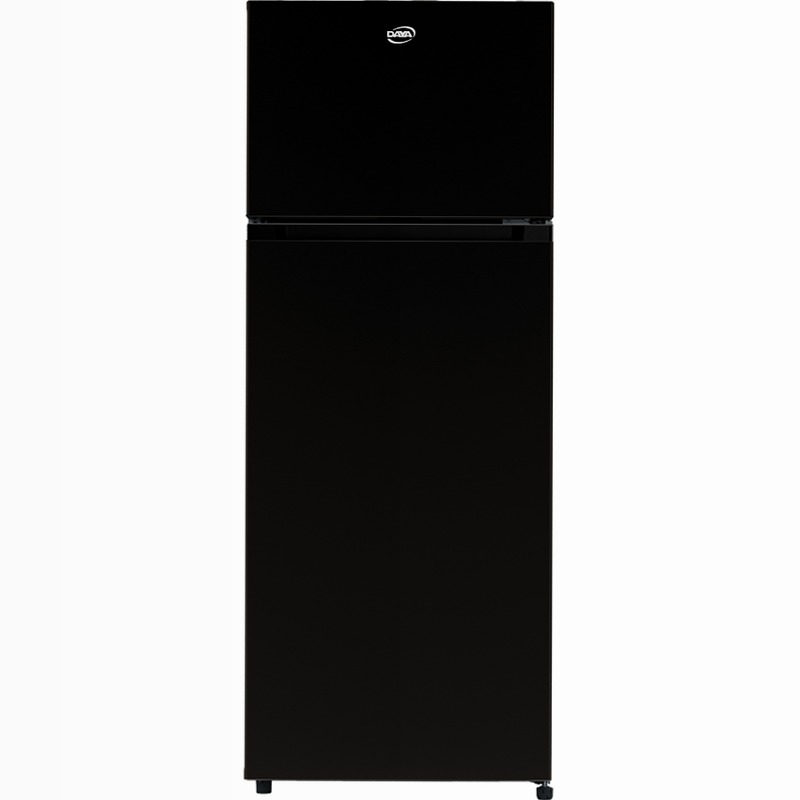 Frigorifero Doppia Porta Kitchen Slim Nero E 206lt