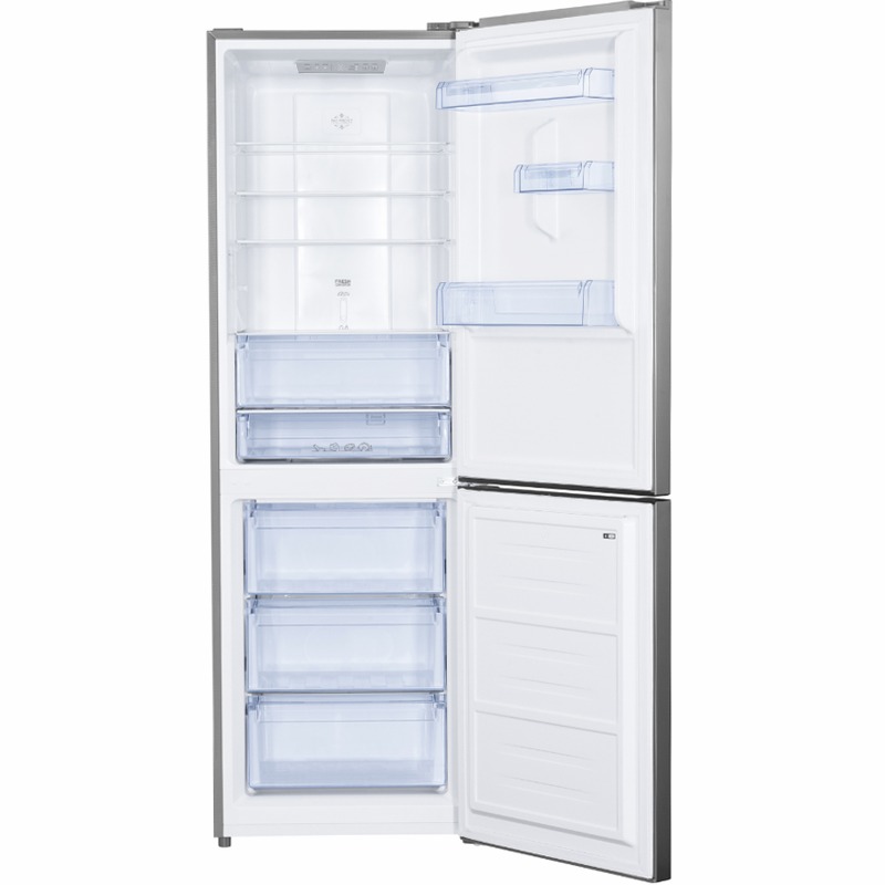 Frigorifero Combinato | Classe D | Total No Frost | Inverter | Cassetto Zero Gradi | Multiflow | Inox Acciaio 323lt