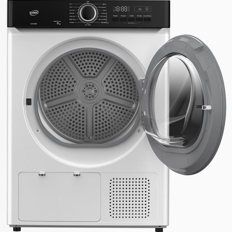 Asciugatrice Pompa di Calore | 9 Kg | Sensore Umidità | Programmi Automatici 9kg