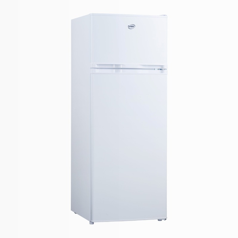 Frigorifero Doppia Porta Classe F Low Frost Bianco 206lt