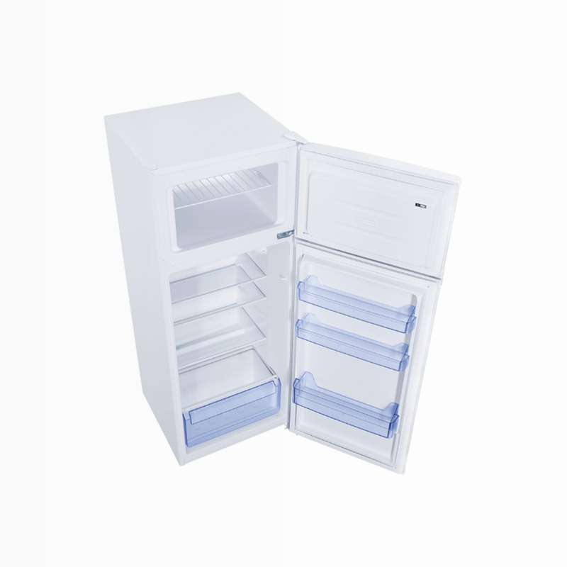 Frigorifero Doppia Porta Classe F Low Frost Bianco 206lt