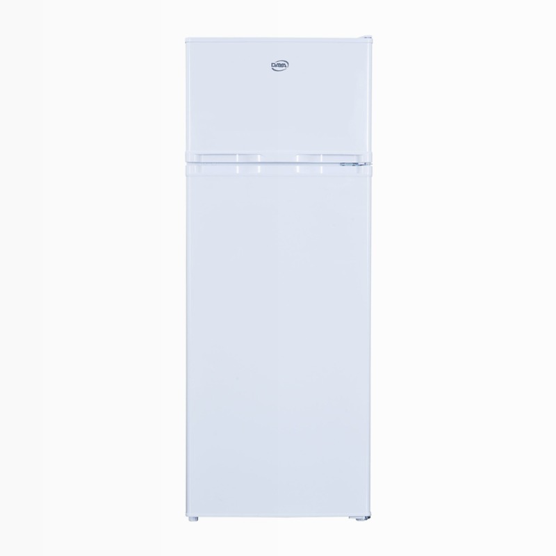 Frigorifero Doppia Porta Classe F Low Frost Bianco 206lt