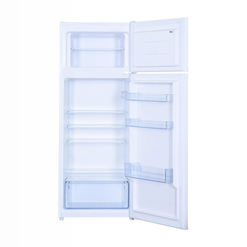 Frigorifero Doppia Porta Classe F Low Frost Bianco 206lt