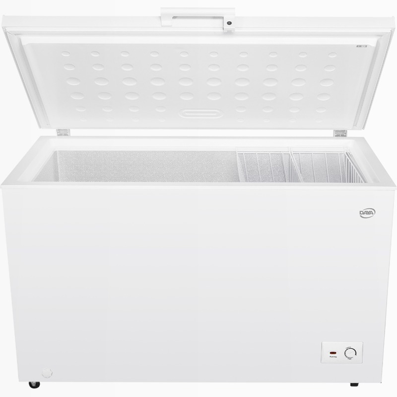 Congelatore a Pozzo Inverter | Convertibile Frigo/Freezer | Garage Ready | 371 Litri Bianco 371lt