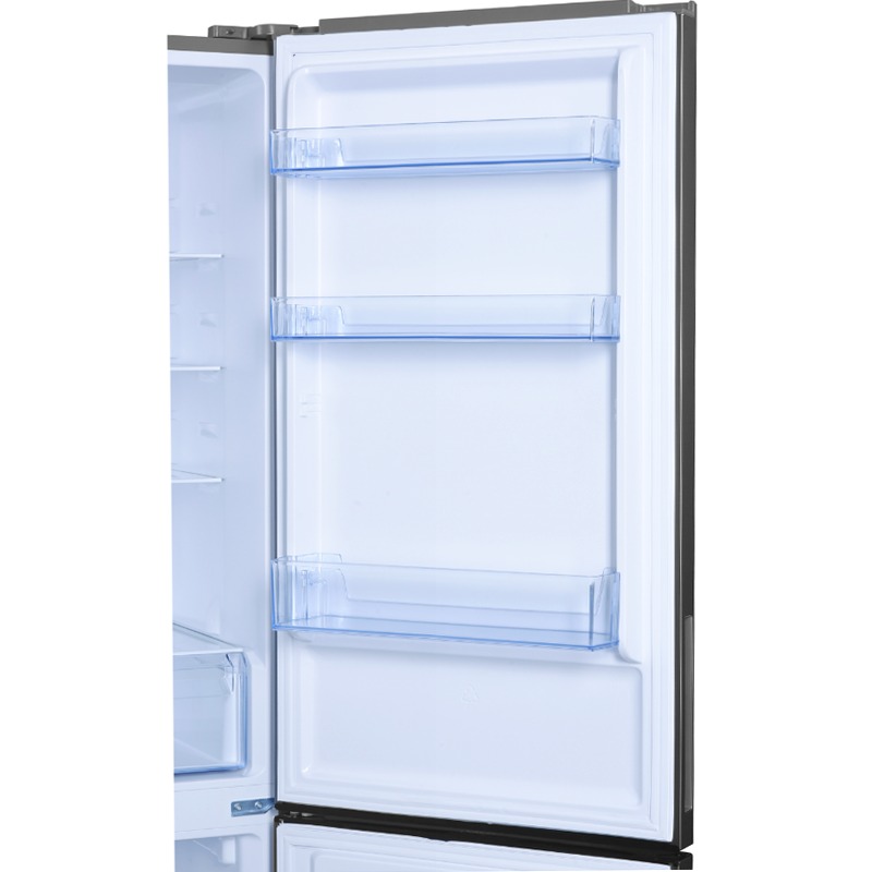 Frigorifero Combinato | Classe E | Total No Frost | Multiflow | Inox | Libera Installazione Acciaio 293lt