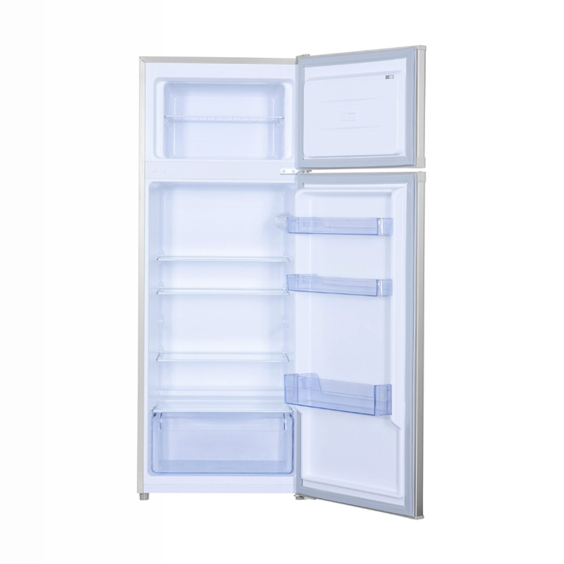 Frigorifero Doppia Porta Classe E Low Frost Inox Argento 206lt