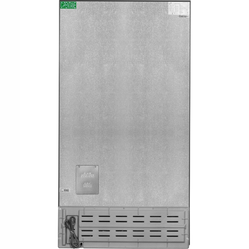 Frigorifero Side by Side | Classe F | Total No Frost | Total Inox | Water Dispenser | Display Touch | Capiente Acciaio 529lt