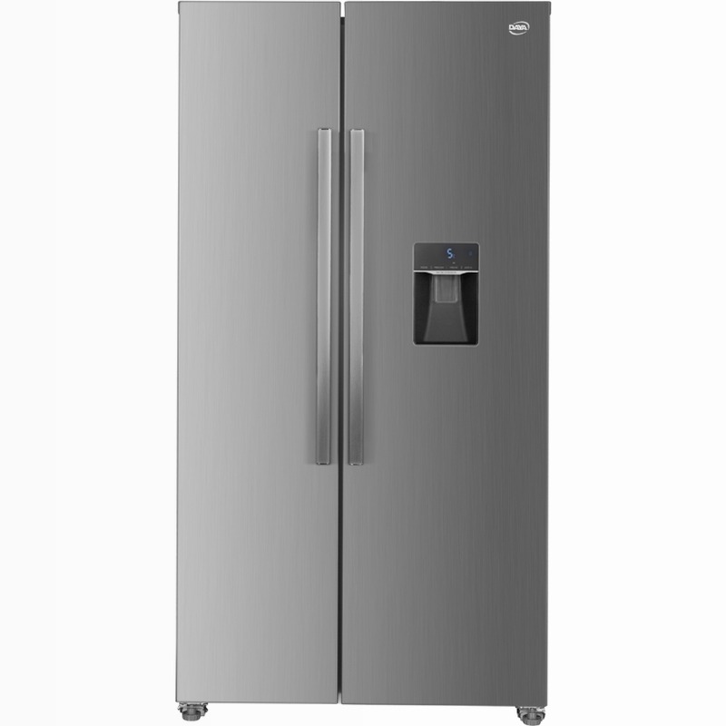 Frigorifero Side by Side | Classe E Acciaio 529lt