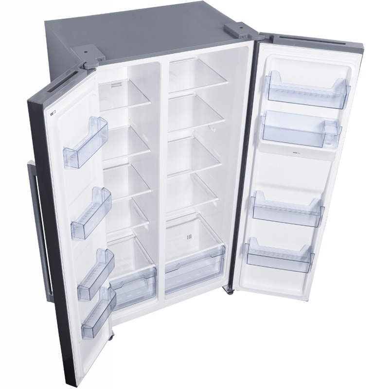 Frigorifero Side by Side | Classe E Acciaio 529lt