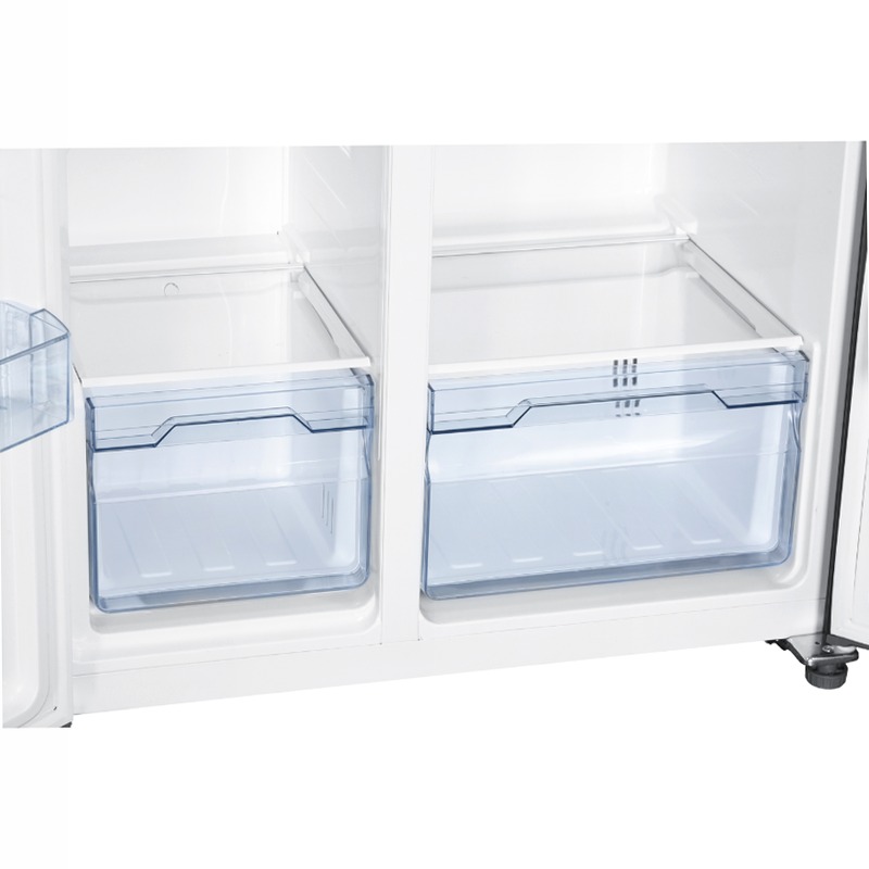 Frigorifero Side by Side | Classe E Acciaio 529lt