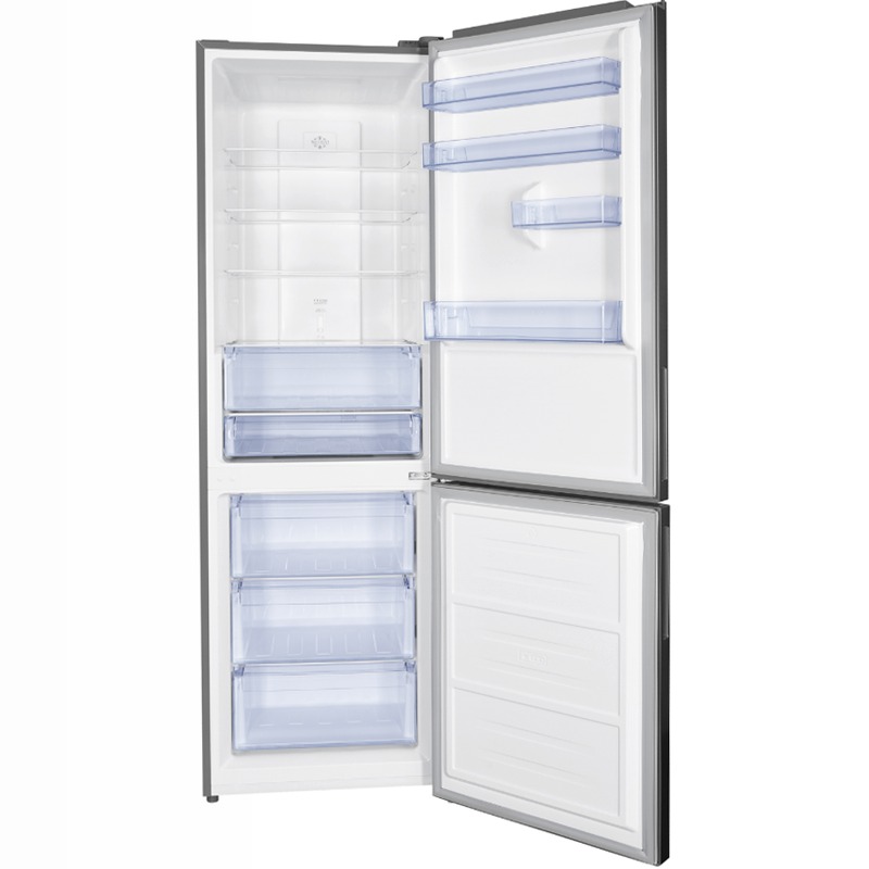 Frigorifero Combinato Inox D Acciaio 347lt