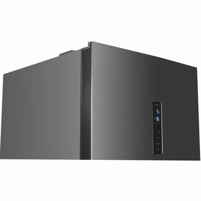 Frigorifero Combinato Inox D Acciaio 347lt