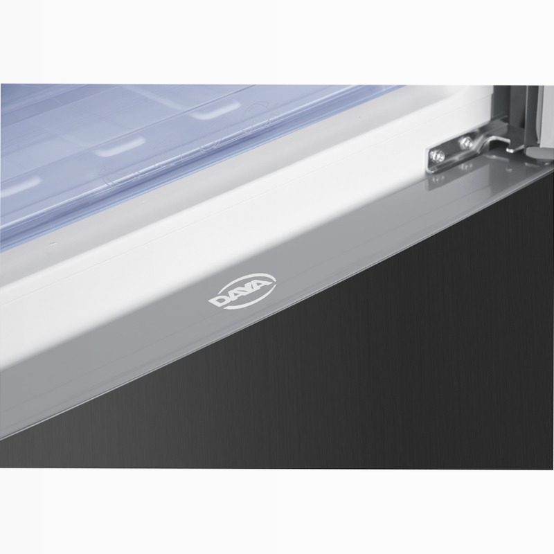Frigorifero Combinato Inox D Acciaio 347lt