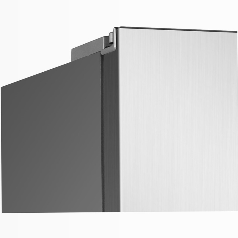 Frigorifero Side by Side | Classe F | Total No Frost | Total Inox | Kitchen Slim 60 cm | Display Touch Acciaio 442lt