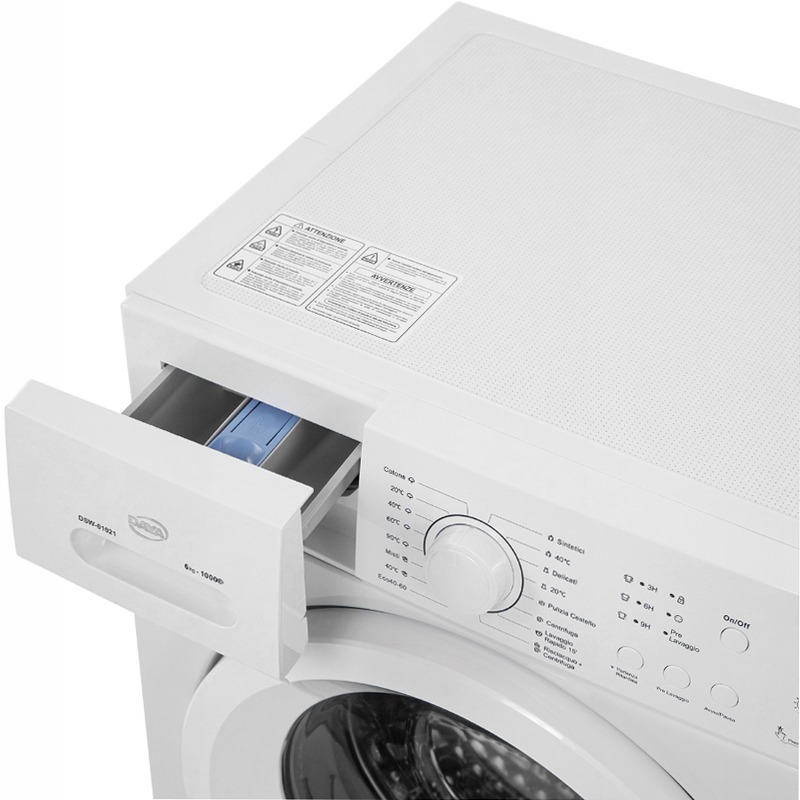 Lavatrice 8 Kg | Classe E | 1200 Giri 1200rpm 8kg