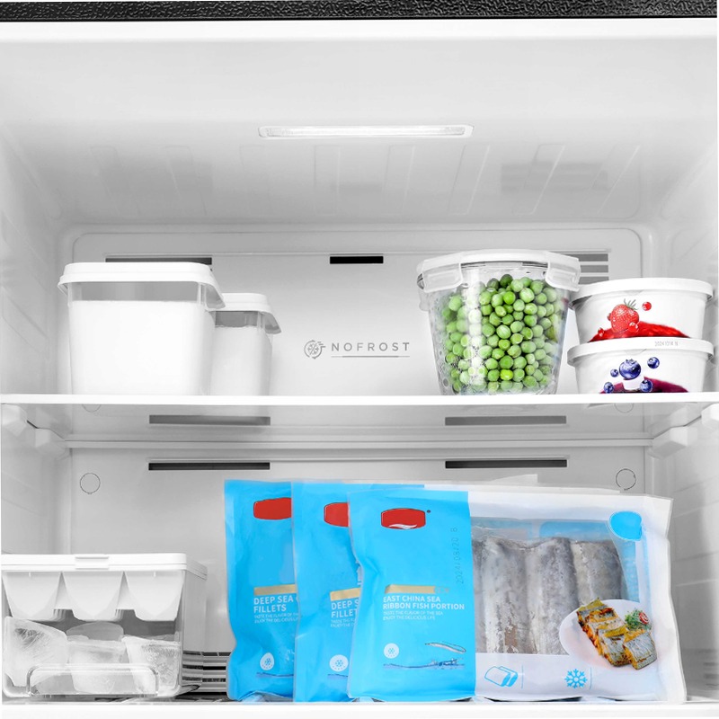 Frigorifero Doppia Porta Inverter | Total No Frost | Water Dispenser | 70 cm Acciaio E 409lt