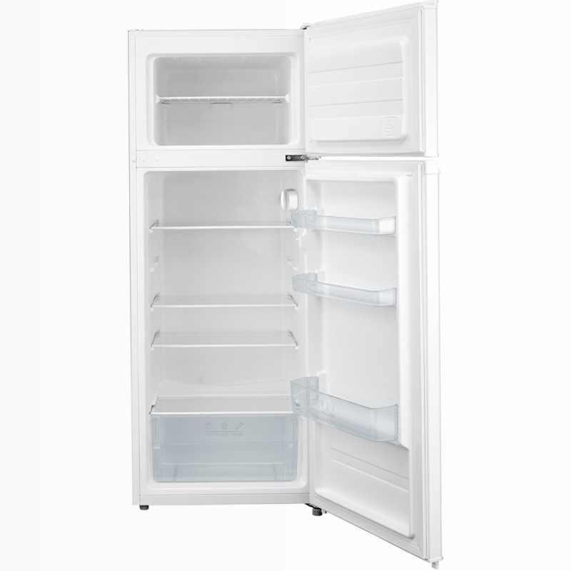 Frigorifero Doppia Porta Kitchen Slim Bianco E 204lt