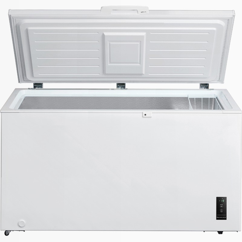 Congelatore a Pozzo | 418 Litri | Classe E | Inverter | Convertibile | Display Digitale Bianco 418lt