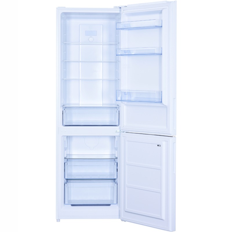 Frigorifero Combinato | Classe F | Total No Frost | Multiflow | White Inox | Libera Installazione Bianco 293lt