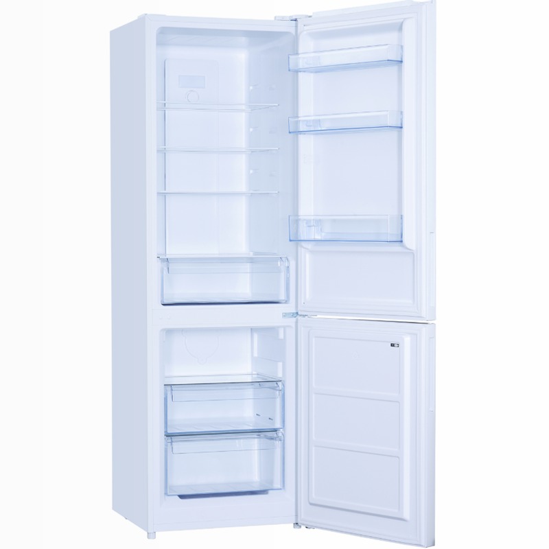 Frigorifero Combinato | Classe F | Total No Frost | Multiflow | White Inox | Libera Installazione Bianco 293lt
