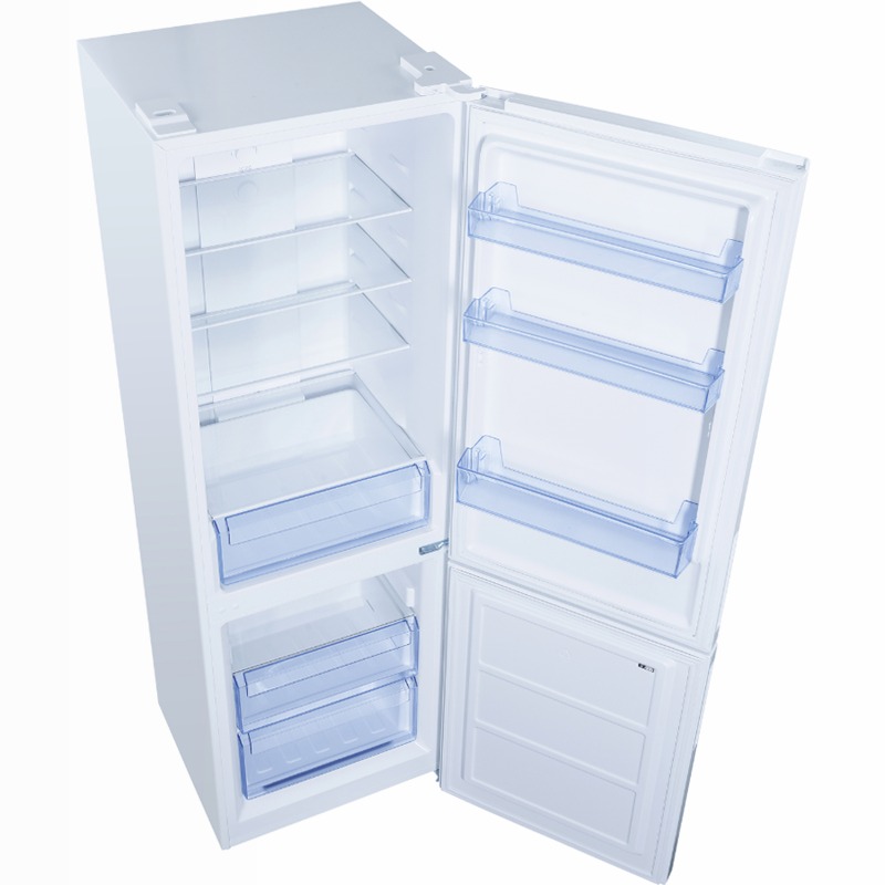 Frigorifero Combinato | Classe F | Total No Frost | Multiflow | White Inox | Libera Installazione Bianco 293lt