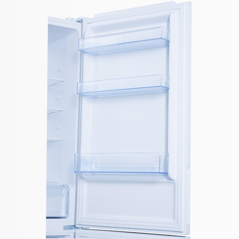 Frigorifero Combinato | Classe F | Total No Frost | Multiflow | White Inox | Libera Installazione Bianco 293lt