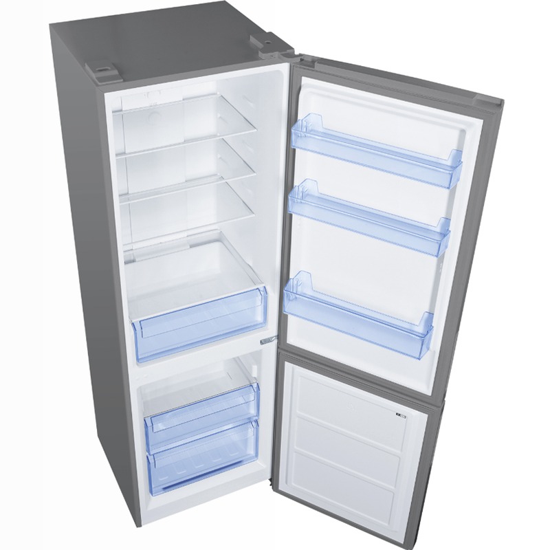 Frigorifero Combinato | Classe F | Total No Frost | Multiflow | Inox | Libera Installazione Acciaio 293lt
