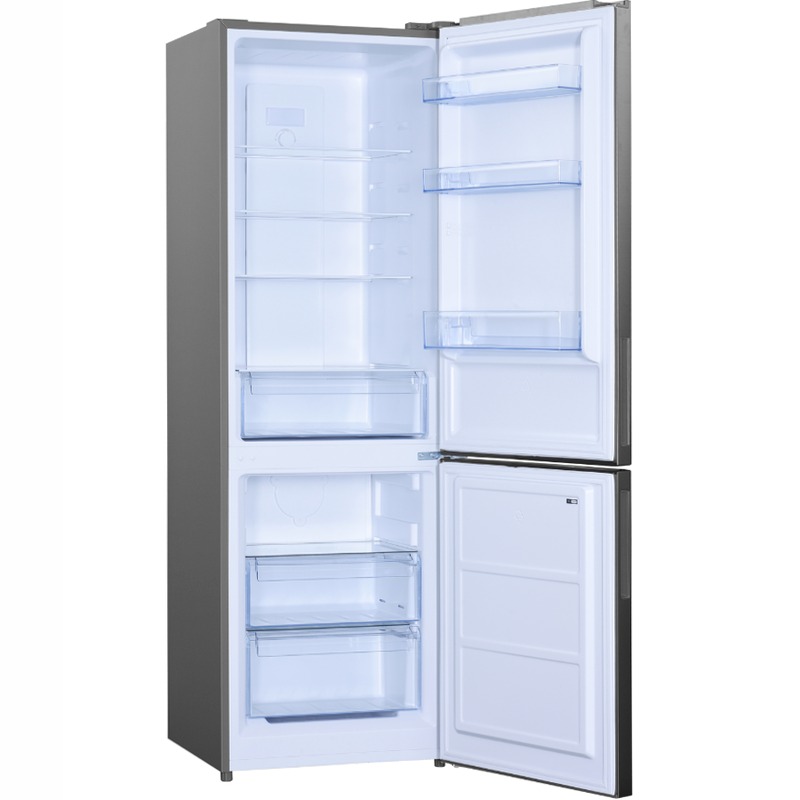 Frigorifero Combinato | Classe F | Total No Frost | Multiflow | Inox | Libera Installazione Acciaio 293lt
