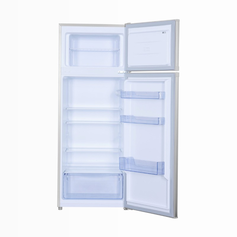 Frigorifero Doppia Porta Classe E Low Frost Silver Argento 206lt
