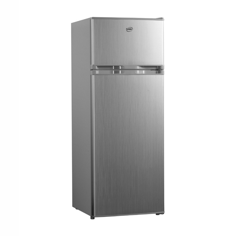 Frigorifero Doppia Porta Classe E Low Frost Silver Argento 206lt