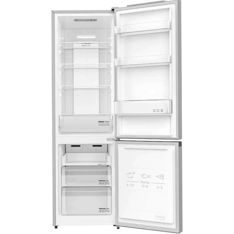 Frigorifero Combinato Total No Frost Acciaio E 262lt